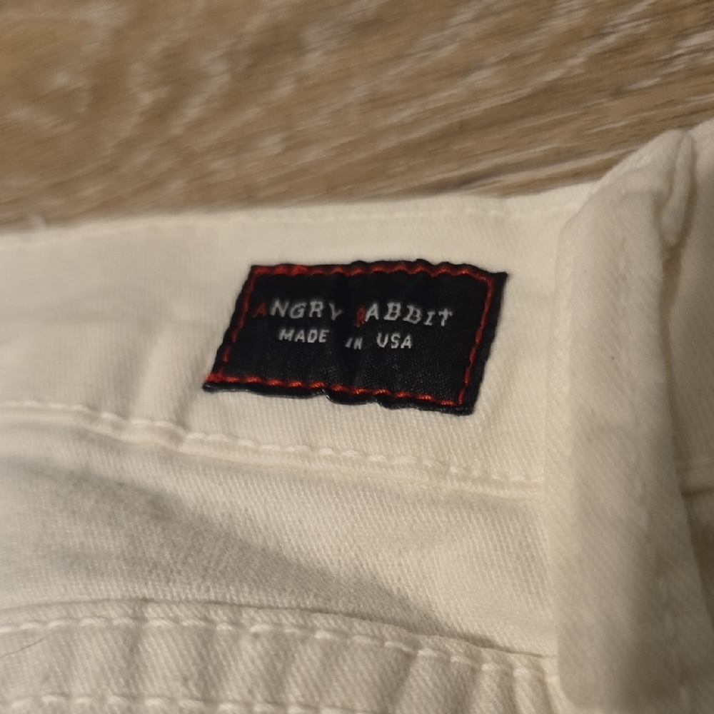 Angry Rabbit Off-White Pants - Picture 3 of 5
